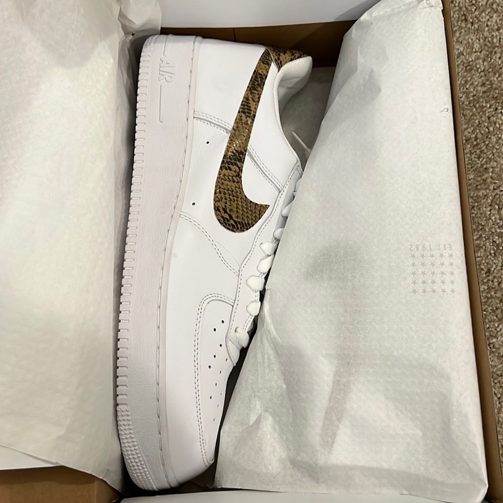 Air Force 1 snakeskin